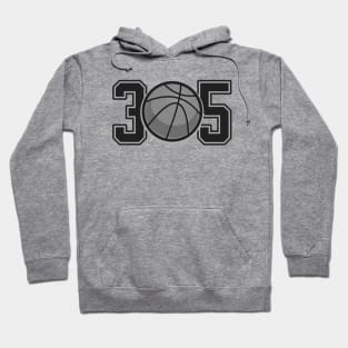 305 Miami Basketball Hoops Hoodie